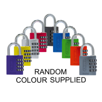 ABUS 144/40 Combination Padlock 40mm Body Assorted Colours