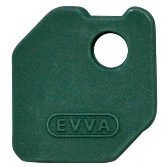 EVVA EPS Coloured Key Caps Dark Green 0043522507 - Click Image to Close