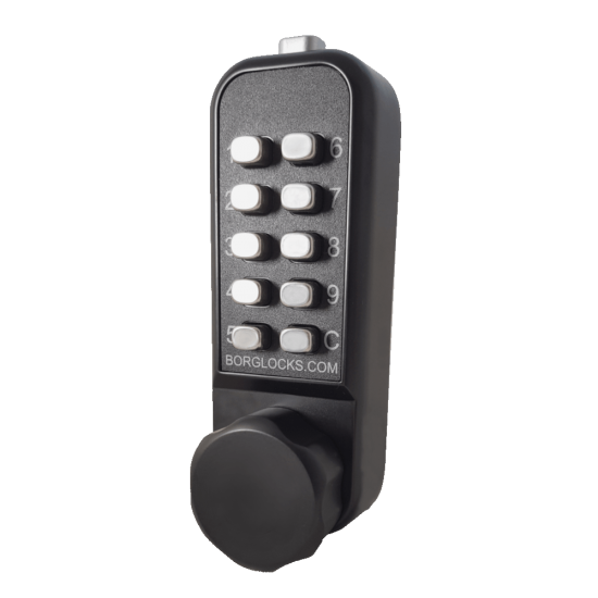BORG LOCKS BL1506 Vertical Mini Cabinet Lock Easicode Pro c/w Cam BL1506 MG Pro - Click Image to Close