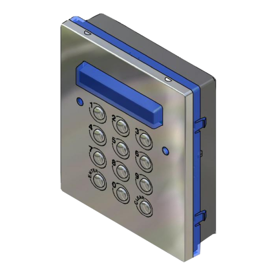 VIDEX 4800 Keypad Module To Suit 4000 Series 4800 SS - Click Image to Close