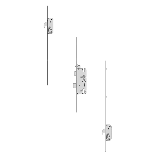 WINKHAUS AV4-F2060 Auto Locking Latch & Deadbolt 20mm Square 2105mm Length 2 Hook 45/92 - Click Image to Close