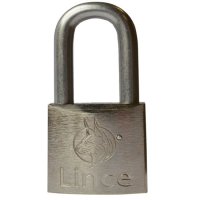 LINCE Nautic Brass Body Corrosion Resistant Long Shackle Padlock 45mm