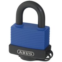 ABUS 70IB Series Aqua Safe Marine Brass Open Stainless Steel Shackle Padlock 50mm KA (6401) 70IB/50 Boxed