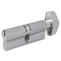 UNION 2X19 Euro Key & Turn Cylinder 74mm 37/T37 (32/10/T32) MK `HSSM` SC