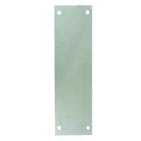 ASEC 100mm Wide Stainless Steel Finger Plate 300mm SS