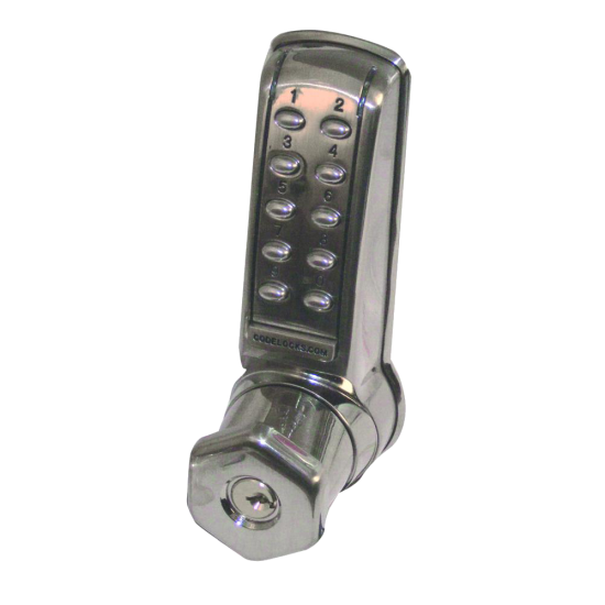 CODELOCKS CL4010 Battery Operated Digital Lock CL4010K Knob Operated - Click Image to Close