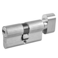 CISA Astral Euro Key & Turn Cylinder 60mm 30/T30 (25/10/T25) KD NP