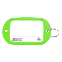 KEVRON ID10 Jumbo Key Tags Bag of 50 Assorted Colours Light Green x 50