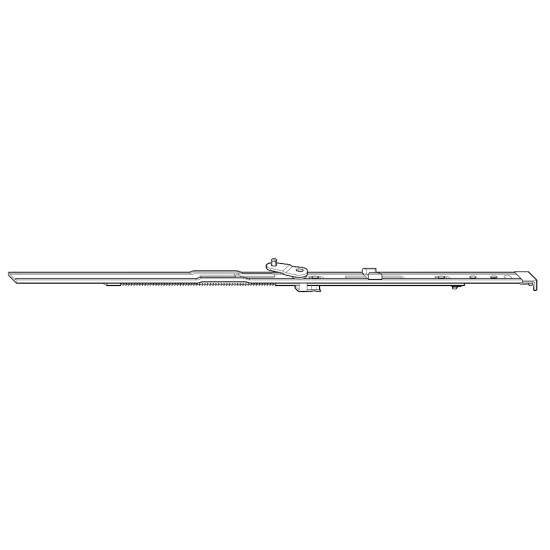 ROTO NT Designo Stay Guide Basic security 490mm 385393 - Click Image to Close