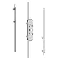 MACO GR RAIL Twin Espag Rod 22mm 800mm - GR4 - 202702