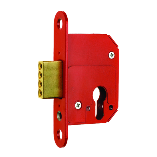 ERA 263 & 363 Fortress BS Euro Deadlock With Cylinder 64mm PB KD Boxed - Click Image to Close