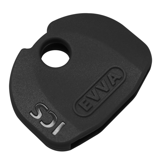 EVVA ICS Coloured Key Caps Black 0043522000 - Click Image to Close