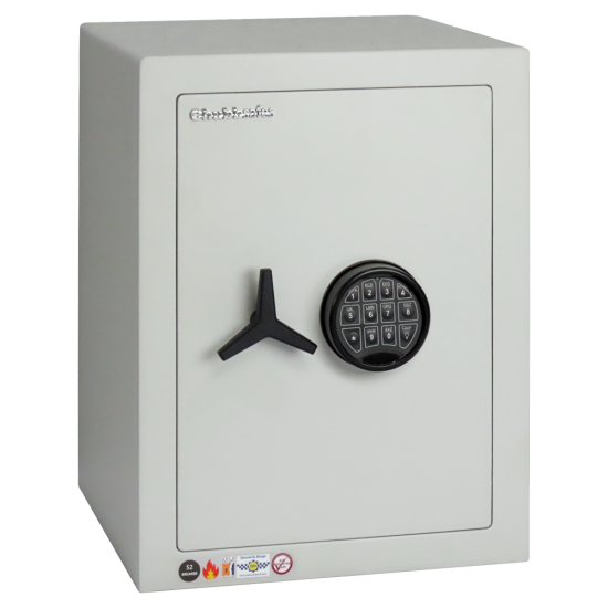 CHUBBSAFES Homevault S2 Plus Burglary & Fire Dual Protection Safe 4,000 Rated 55-EL S2 Plus - Electronic Lock (56.5Kg) - Click Image to Close