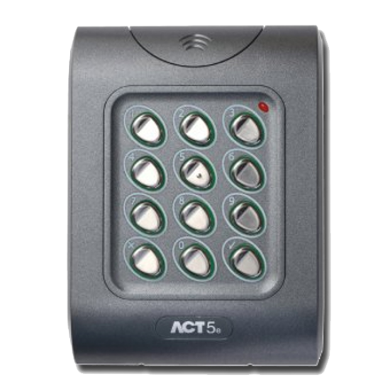 ACT ACT5e Keypad ACT5 Keypad - Click Image to Close