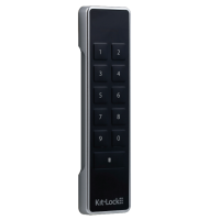 CODELOCKS KitLock KL1100 KeyPad Locker Lock With Powered Latch KL1100 Silver