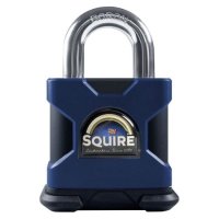 SQUIRE SS65S Stronghold Steel Open Shackle Padlock KD Visi