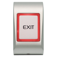 VIDEX Touch Sensitive Red/Green Exit Button Silver