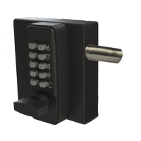 GATEMASTER DGLS Single Sided Handed Digital Gate Lock LH - DGLS01L (10mm - 30mm)