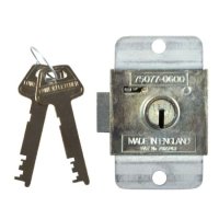 L&F 7 Lever Deadbolt Locker Lock 16mm ZG KD