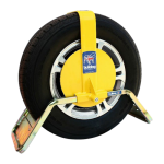 BULLDOG QD Series Wheel Clamp To Suit Caravans & Trailers QD12 Suits Tyres 185mm Width 304mm Rim Diameter