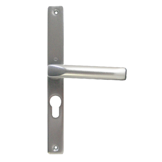 HOPPE London UPVC Lever Door Furniture To Suit ABT & UNION 48mm Centres Silver - Click Image to Close