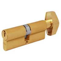 UNION 2X19 Euro Key & Turn Cylinder 74mm 37/T37 (32/10/T32) KD PL