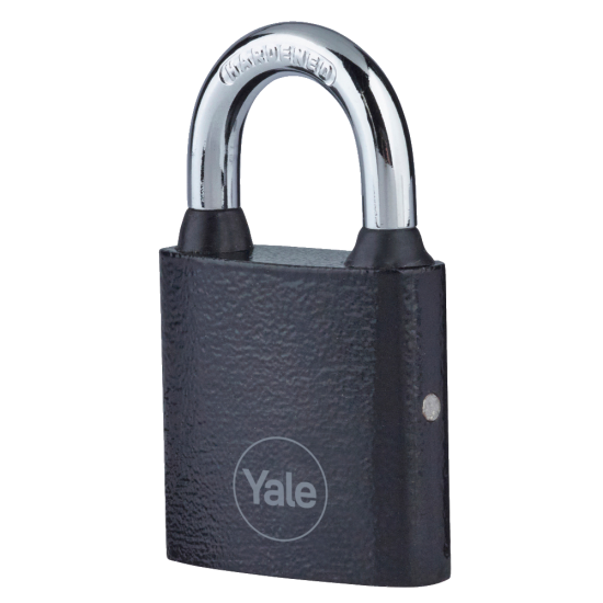 YALE Y111B Series Cast Iron Open Shackle Padlock Black 32mm Y111B/32/116/1 - Click Image to Close
