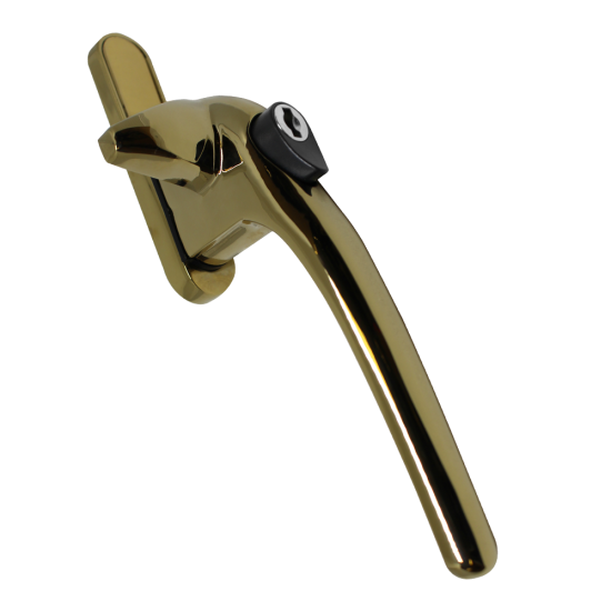 CHAMELEON Adaptable Cockspur Handle Kit Polished Brass - RH - Click Image to Close