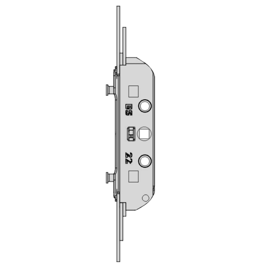 MACO GR RAIL Twin Espag Rod 20mm 200mm - GR1 - 202693 - Click Image to Close