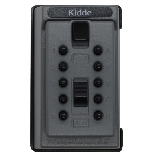 SUPRA KIDDE 001017 Portable Over The Door Mount Key Safe Grey - Click Image to Close