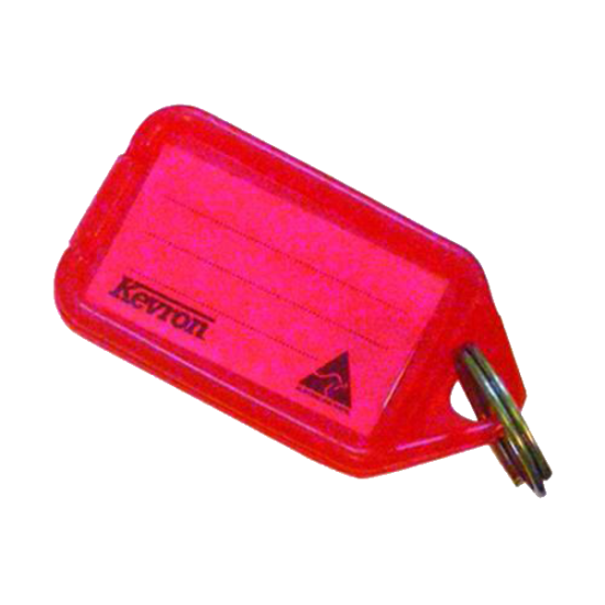 KEVRON ID5-50 Single Colour Click Tag Red - Click Image to Close