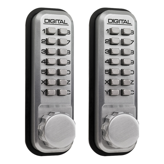 LOCKEY 2430DS Series Back To Back Digital Lock SC - Click Image to Close