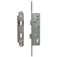 YALE Doormaster Lever Operated Latch & Deadbolt 20mm Twin Spindle Overnight Lock To Suit Lockmaster 45/92-62 - 20mm Strip