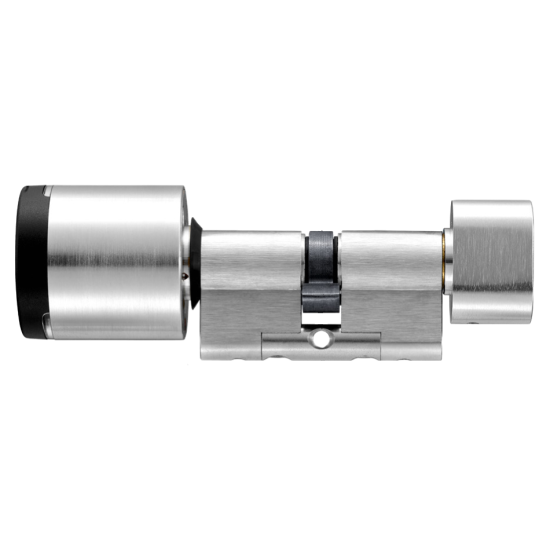 EVVA AirKey Euro Double Proximity - Turn Cylinder Sizes 97mm to 122mm Nickel Plated - Click Image to Close