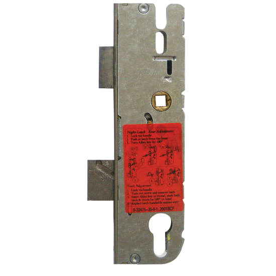 GU Lever Operated Latch & Deadbolt Gearbox with Split Spindle 35/92 - Click Image to Close