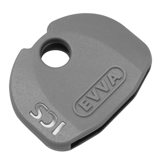 EVVA ICS Coloured Key Caps Grey 0043521969 - Click Image to Close
