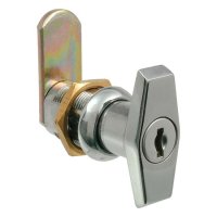 L&F 2630 Locking Mini `T` Handle 20mm CP