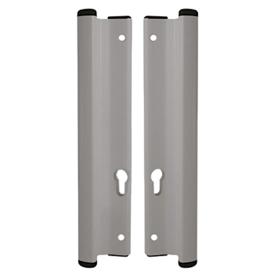 CAL Universal Patio Repair Handle Set Euro/Euro With 7mm Levers Silver - Click Image to Close