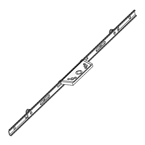 AVOCET Urail Espag Rod 16mm Faceplate & 8mm Cam With 20mm Backset 250mm - Click Image to Close