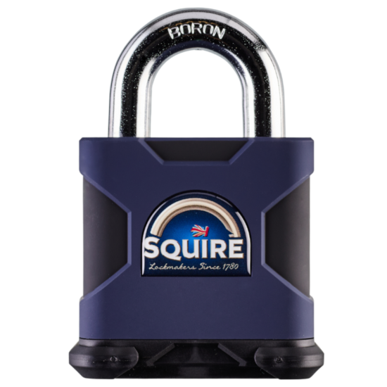 SQUIRE SS80S S1 6 Pin Cylinder Open Shackle Padlock KD Boxed - Click Image to Close