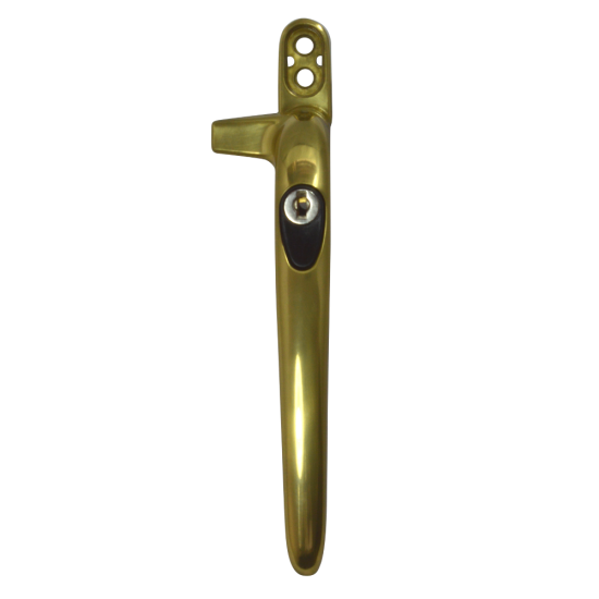 SECURISTYLE Virage Offset Cockspur Espag Handle 21mm - RH - Locking - Gold - Click Image to Close