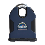 SQUIRE SS100CS Stronghold Closed Shackle Dual Cylinder Padlock Each Cylinder On Same Key/KA