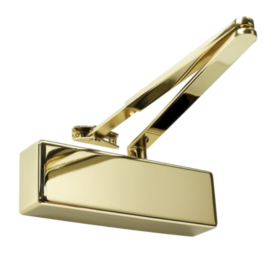 RUTLAND Fire Rated TS.3204 Door Closer Size EN 3-4 Polished Brass - Click Image to Close