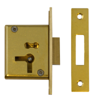 ASEC 50mm 2 Lever Cupboard Lock Right Hand