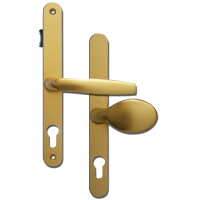 FULLEX 68 Lever/Pad UPVC Furniture - With Snib Gold