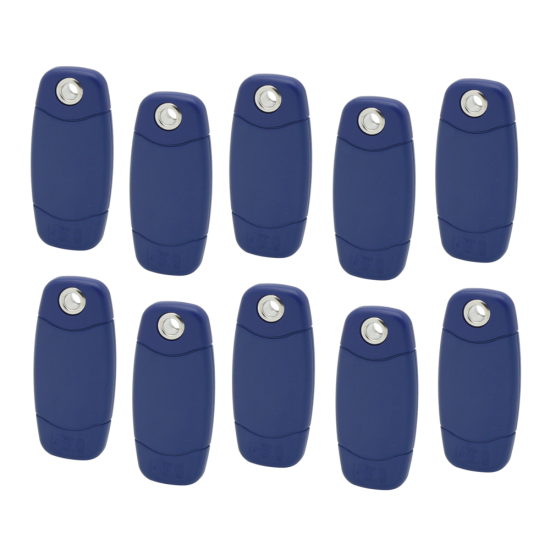 PAC Ops Lite Proximity Fob Blue 21104 Pack of 10 - Click Image to Close