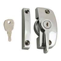 ASEC Window Pivot Lock Chrome Locking With 11.5mm Keep