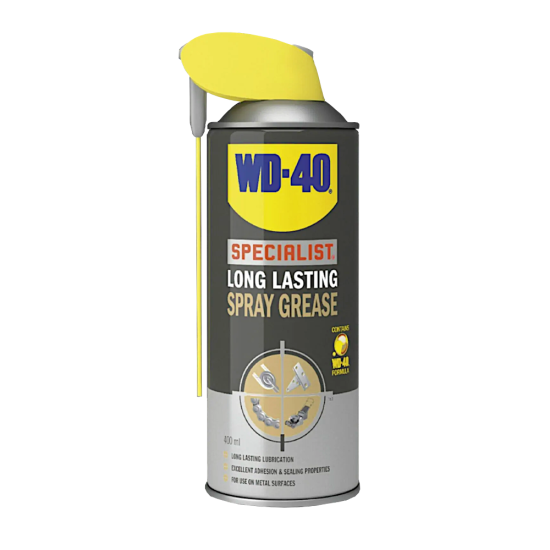 WD-40 400ML Specialist Long Lasting Spray Grease 44215 - Click Image to Close