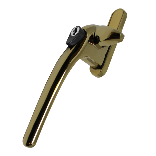ASEC Adjustable Cockspur Handle Kit (9mm - 21mm) LH Gold - Click Image to Close