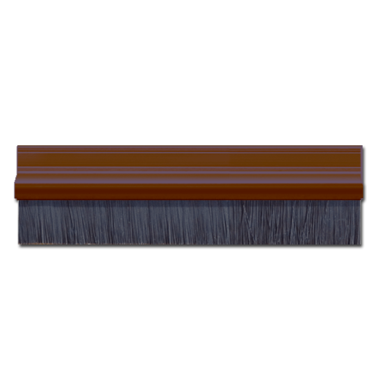 EXITEX Brushstrip Brown (PVC Carrier) - Click Image to Close